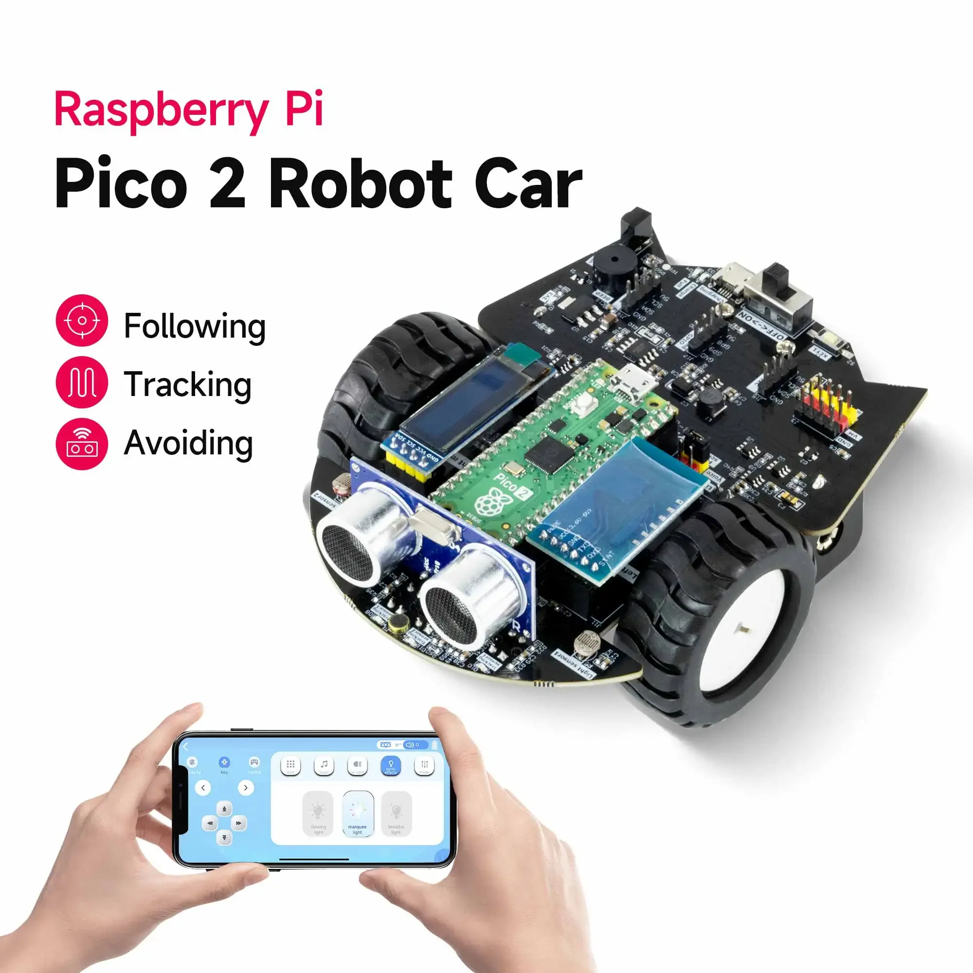 Yahboom Raspberry Pi Pico 2 Ro - огляд і ціна Diy Electronics Raspberry Pi