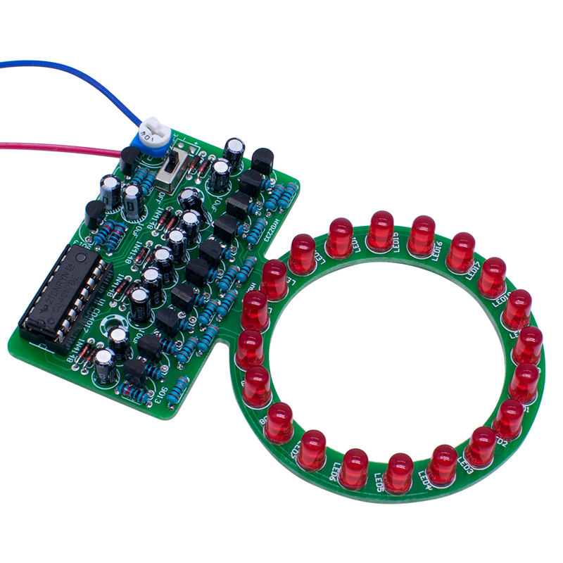 CD4017 Ring Gradient LED Flowi - огляд і ціна Diy Electronics Gadget