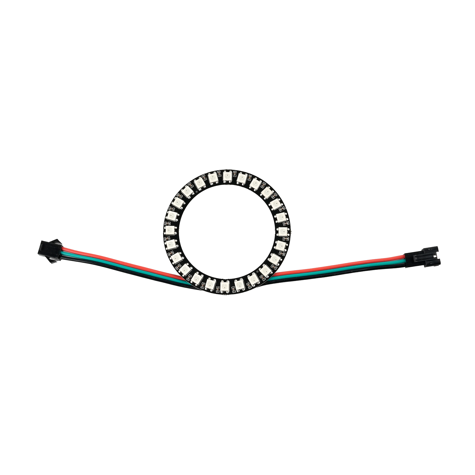 WS2812B 24LED Ring Light DC5V  - огляд і ціна Diy Electronics Address