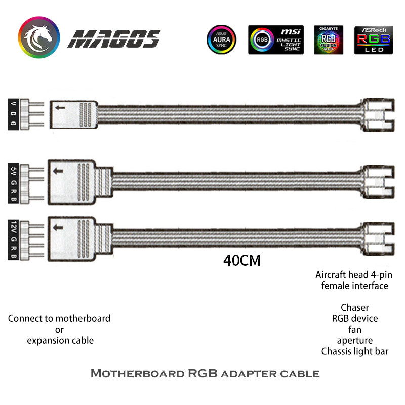 Phanteks M/B RGB SYNC Adapter  - огляд і ціна Male Female Header Pin