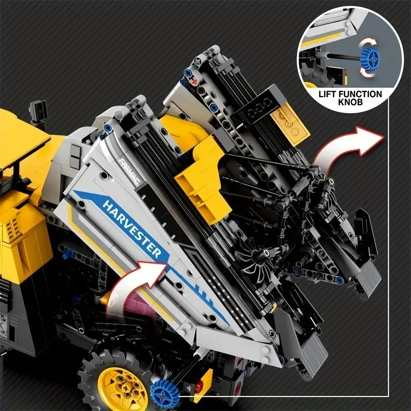 IN STOCK MOC Technical Farm Re - огляд і ціна Diy Electronics For Kids