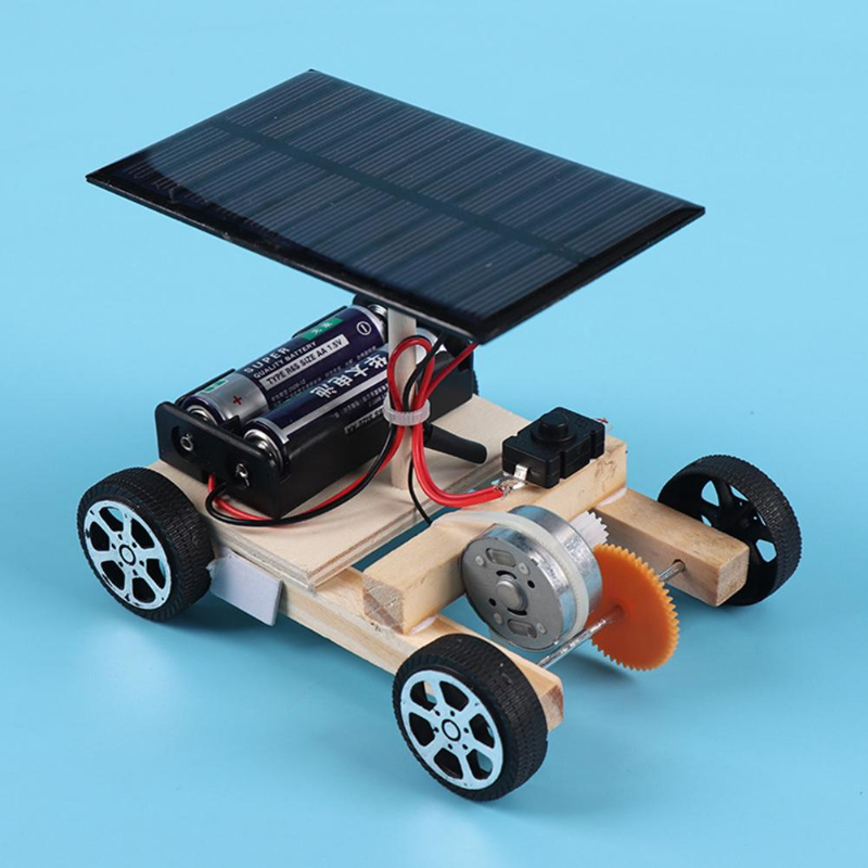 Assemble Solar Car Creative In - огляд і ціна Diy Electronics Motor