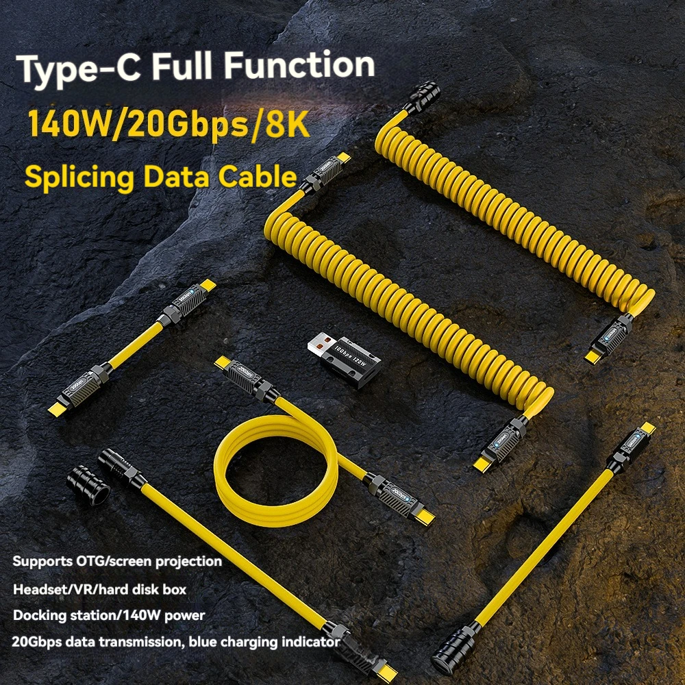 7in1 USB C Geek Data Cable DIY - огляд і ціна Diy Electronics Websites