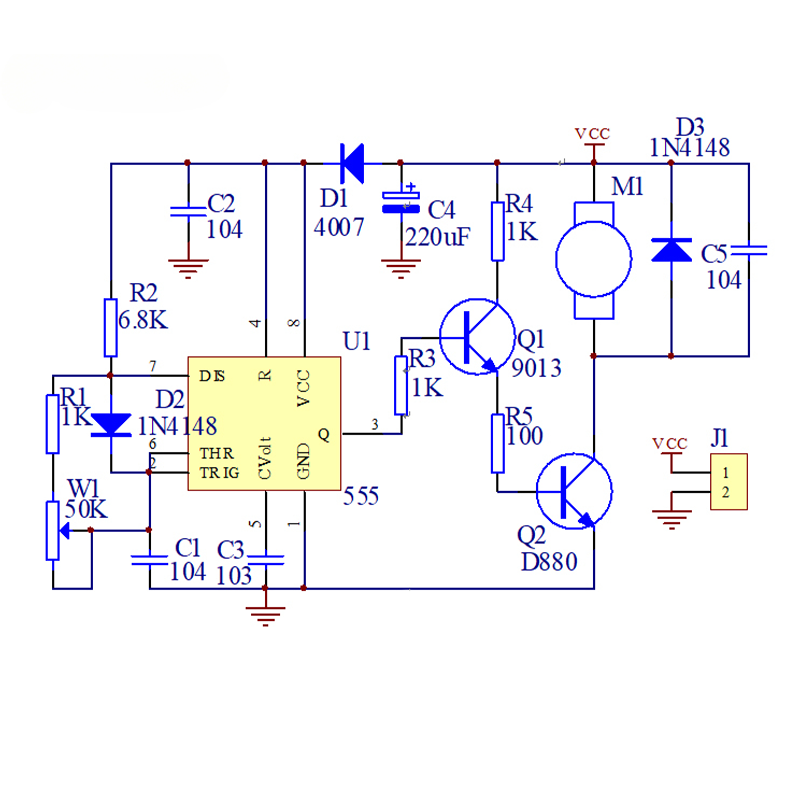 Electronic FanDIY NE555 DC Mot - огляд і ціна Diy Electronics Motor