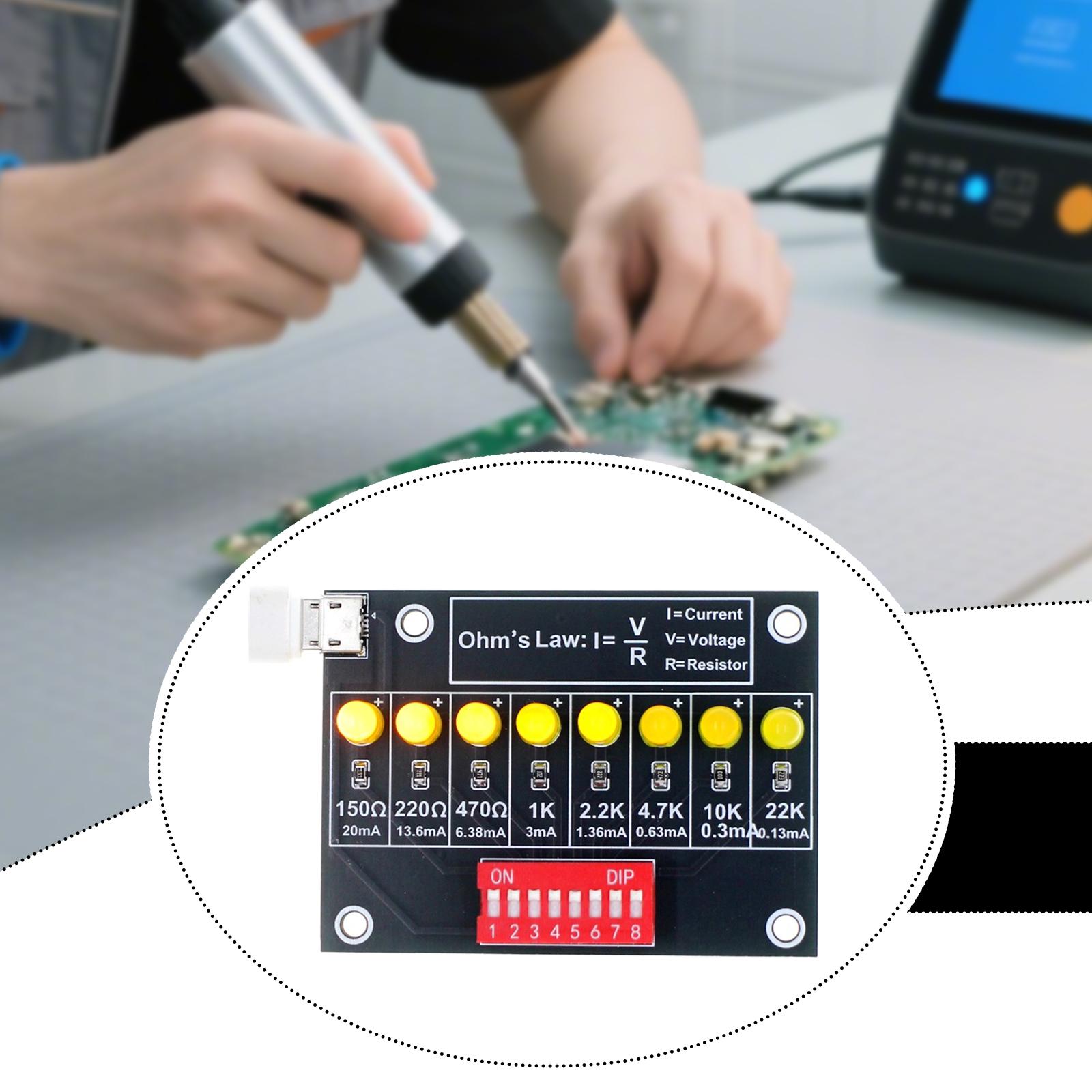 DIY Soldering Practice Kit Wel - огляд і ціна Diy Electronics Circuits