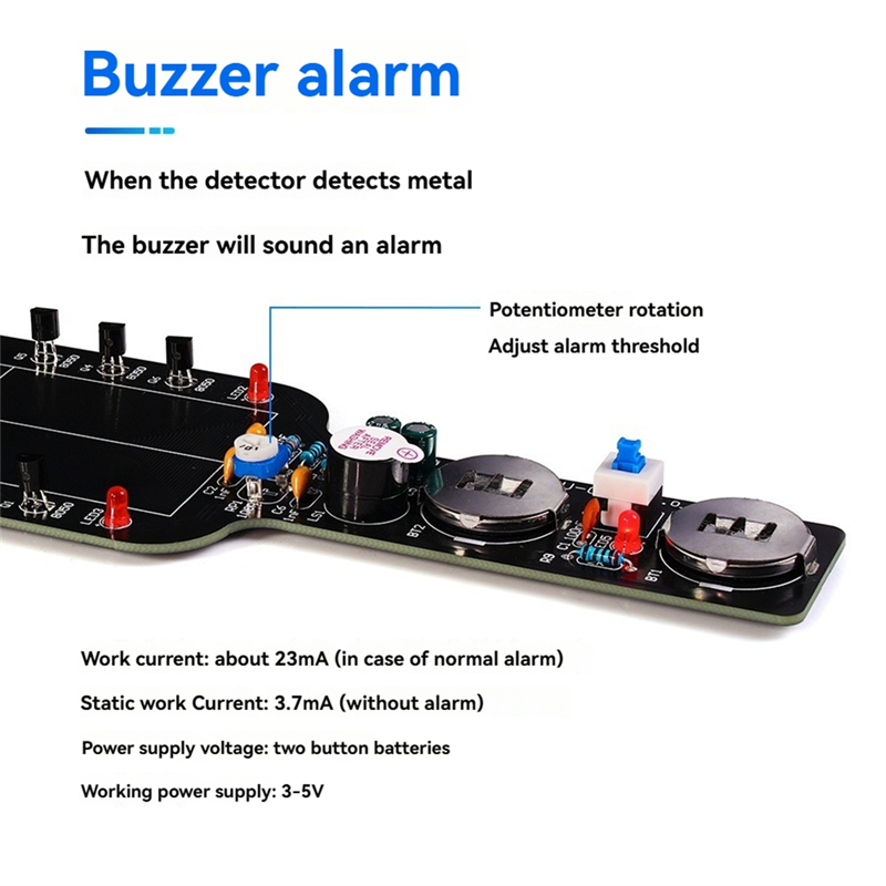 SQPP-DIY Metal Detector Electr - огляд і ціна Diy Electronics Circuits
