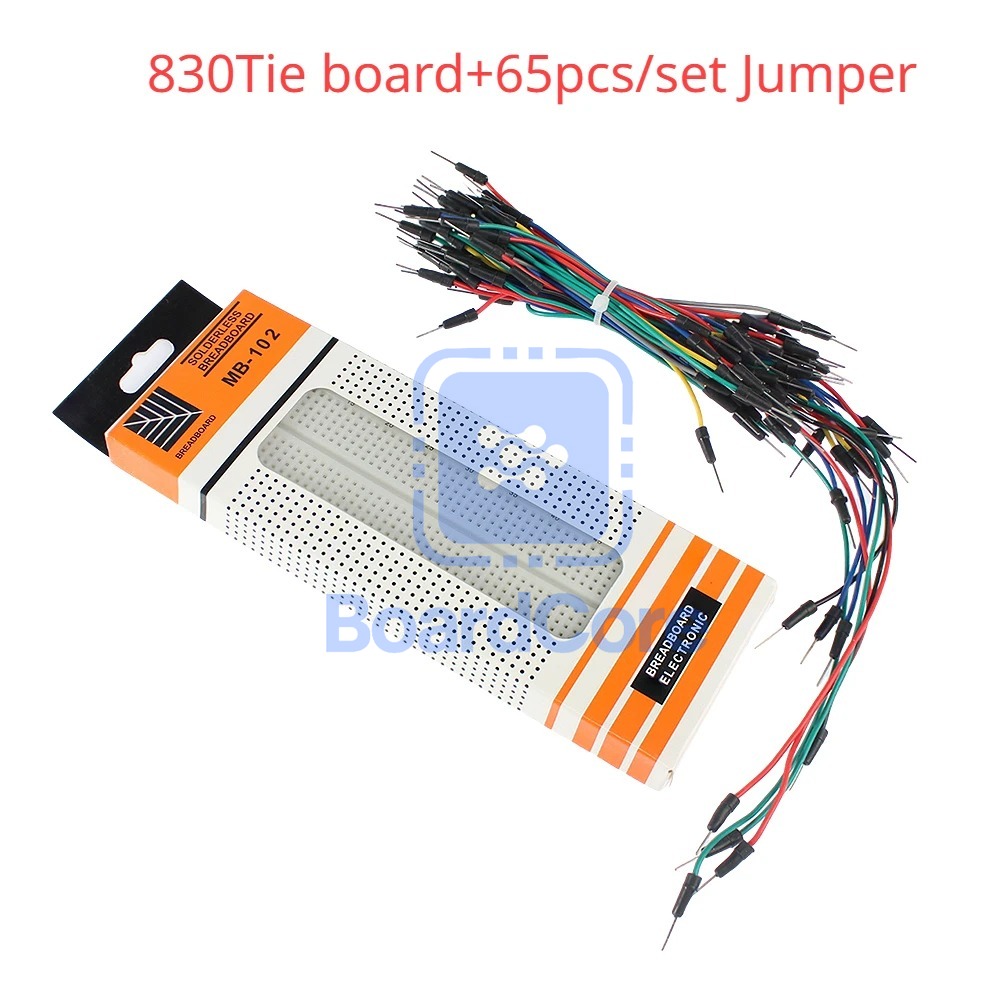 400/830 Point Breadboard Kit w - огляд і ціна Diy Electronics Raspberry Pi