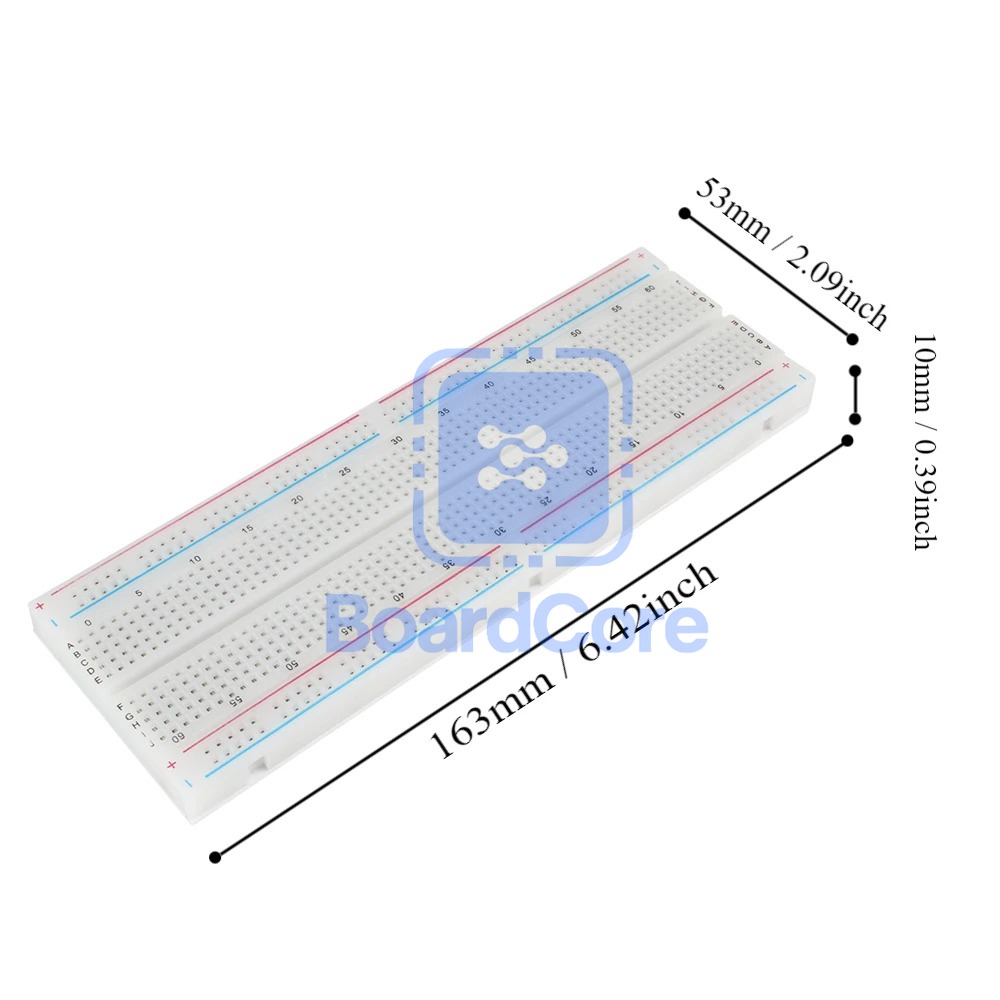400/830 Point Breadboard Kit w - огляд і ціна Diy Electronics Raspberry Pi