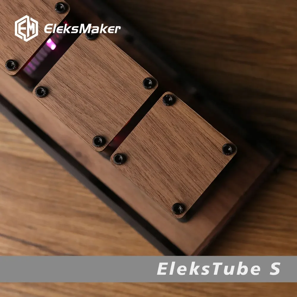 RGB Nixie Tube Clock DIY Table - огляд і ціна Diy Electronics Gift Ideas
