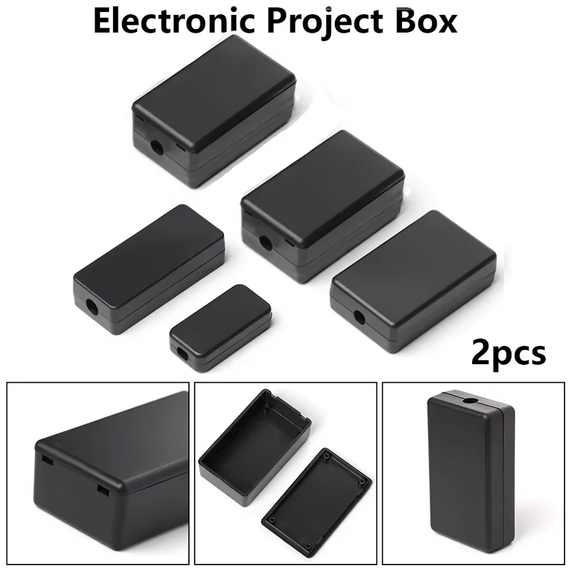 2PCS Plastic Waterproof Black  - огляд і ціна Diy Electronics Websites