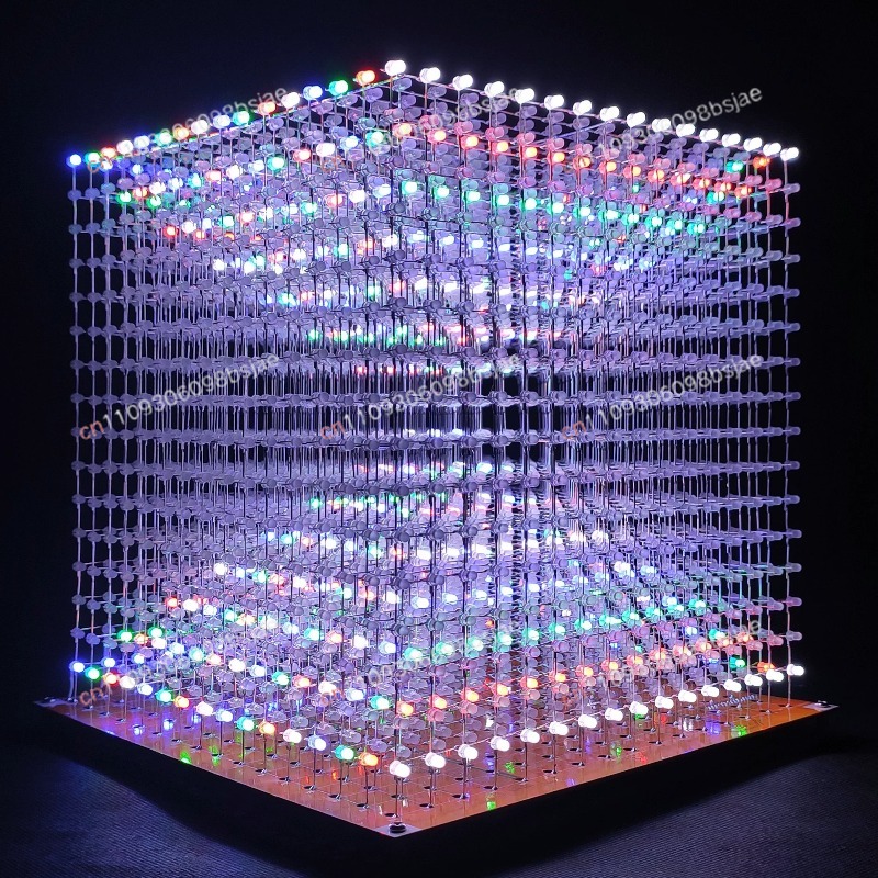 3D16MINI Light Cube Kit 16X16X - огляд і ціна Diy Electronics Kits