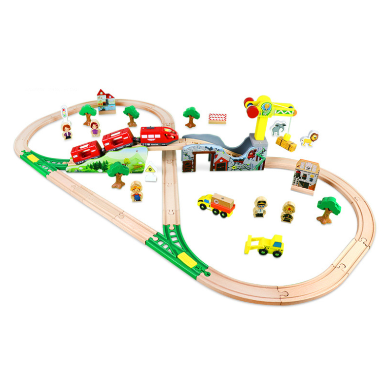 Wooden Train Rail Mine Crane R - огляд і ціна Diy Electric Car