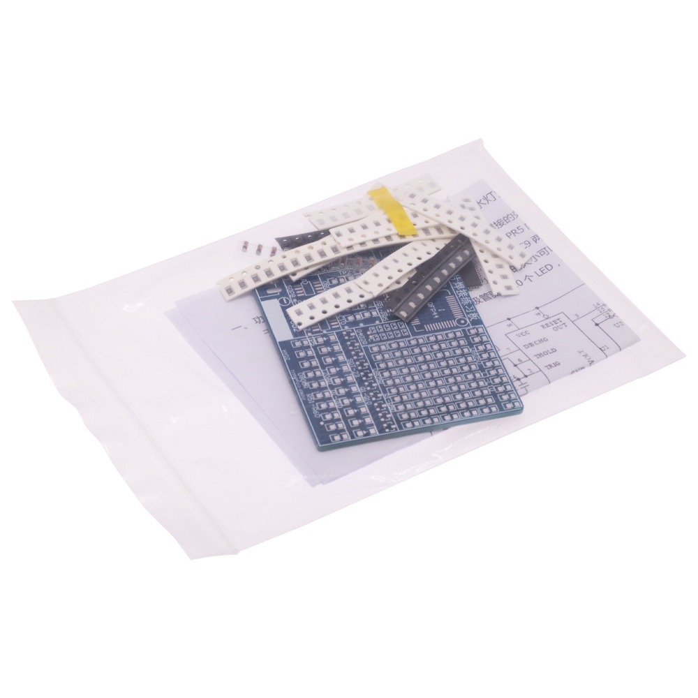 SMD NE555 CD4017 Rotating Flas - огляд і ціна Diy Electronics Gadget
