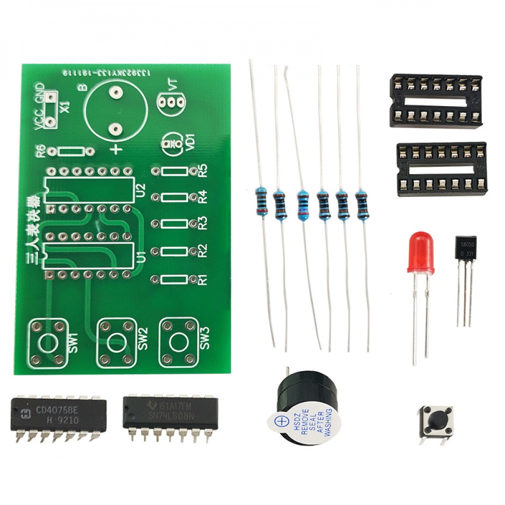 Three Person Voter Digital Cir - огляд і ціна Diy Home Electronics Lab