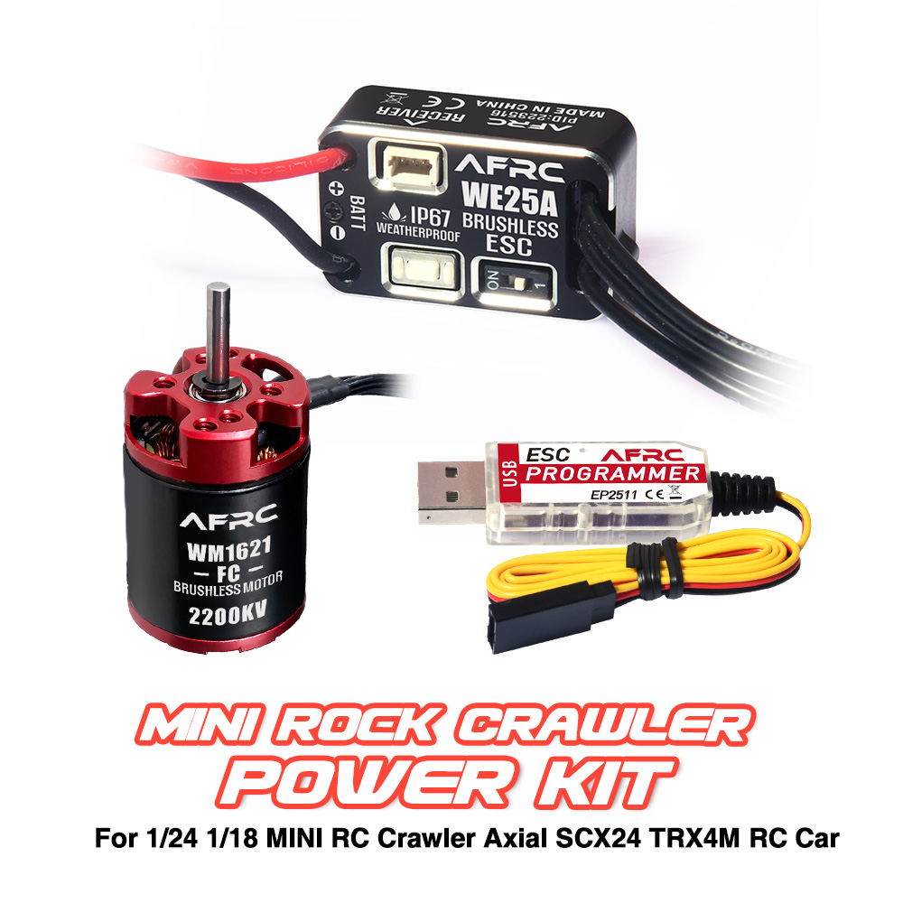 AFRC ESC 25A Brushless Power K - огляд і ціна Diy Electric Car