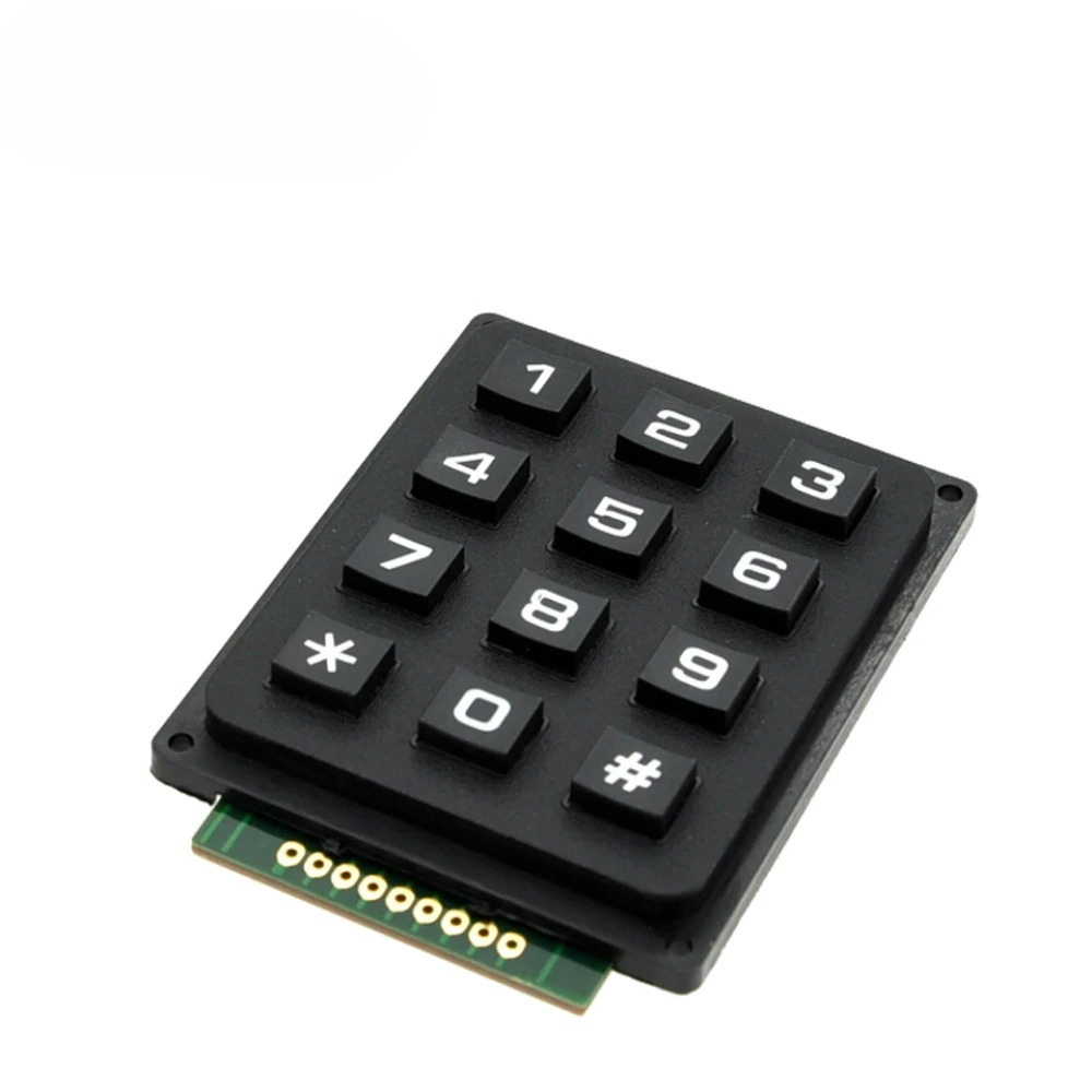 1PCS 4x4 4x3 Matrix Keypad Mod - огляд і ціна Diy Electronics Raspberry Pi