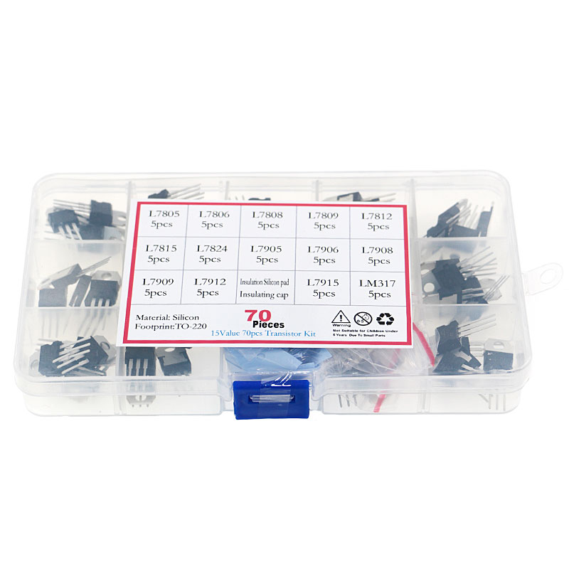 70Pcs 14 Voltage Regulator Val - огляд і ціна Lm317 Voltage Regulator