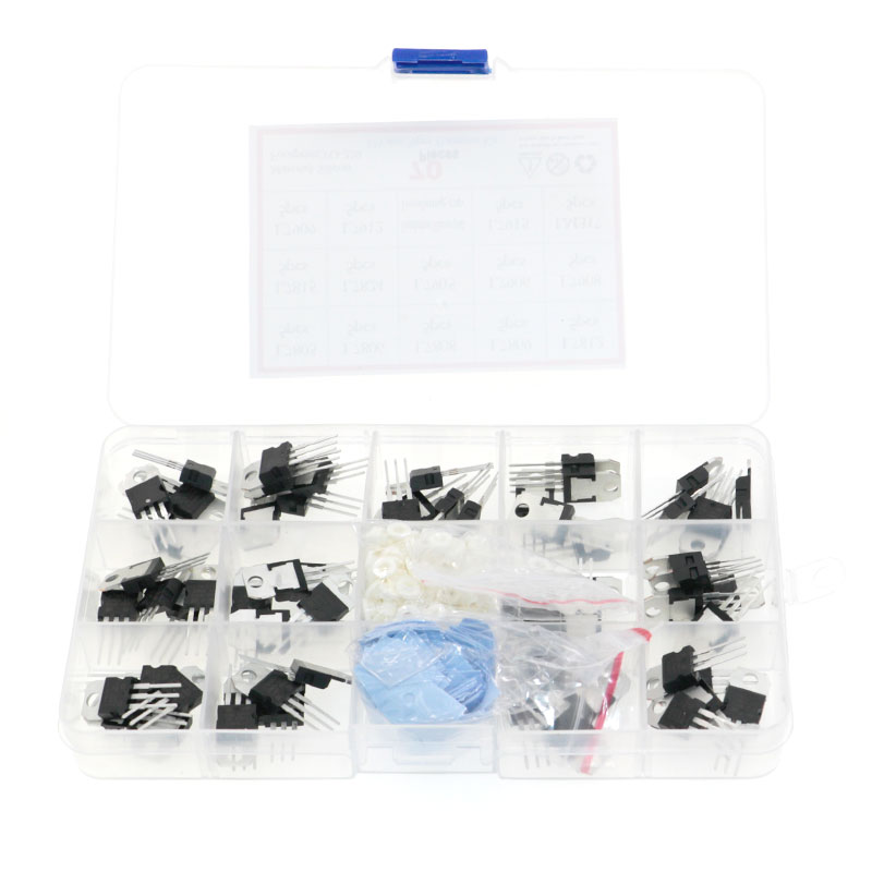 70Pcs 14 Voltage Regulator Val - огляд і ціна Lm317 Voltage Regulator