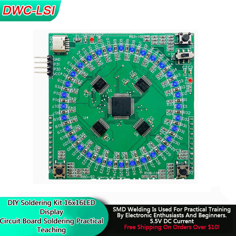 DIY Patch Welding Practice Boa - огляд і ціна Diy Electronics Circuits