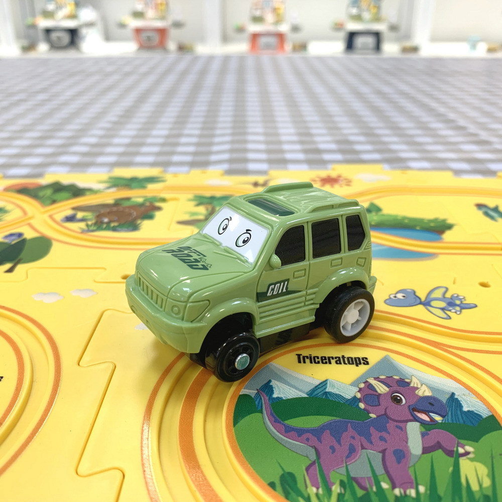 Electric Car Dinosaur Scene Ch - огляд і ціна Diy Electric Car
