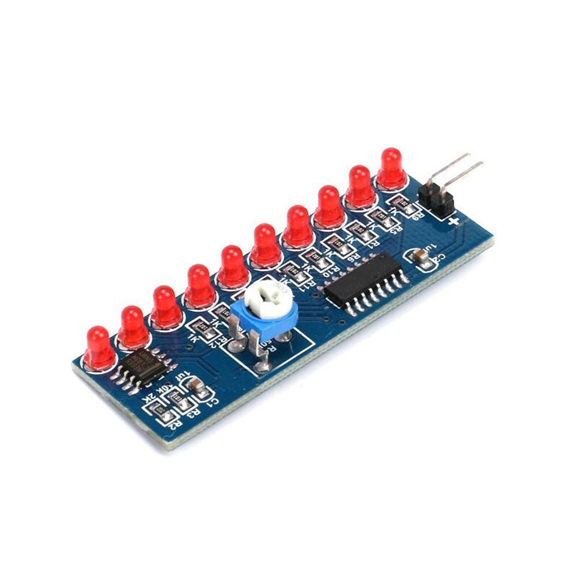 NE555+CD4017 Running LED Flow  - огляд і ціна Diy Electronics Websites